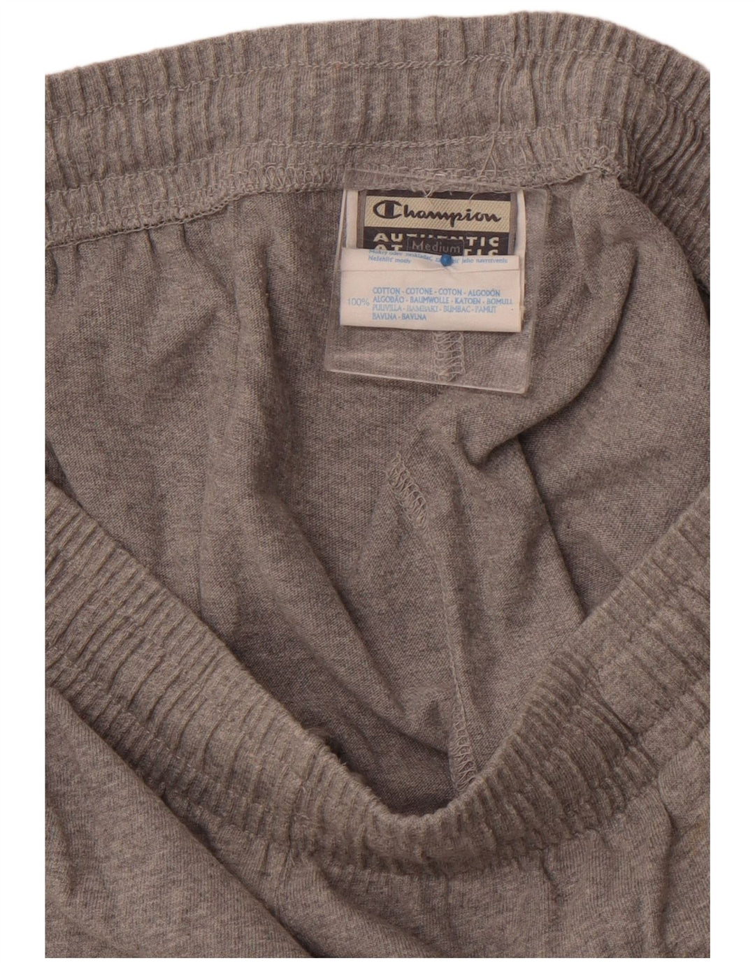 CHAMPION Mens Sport Shorts Medium  Grey Cotton