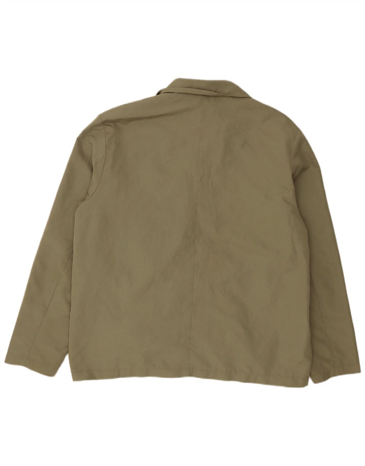 James Pringle Giubbotto bomber da uomo UK 40 Large Khaki Poliestere