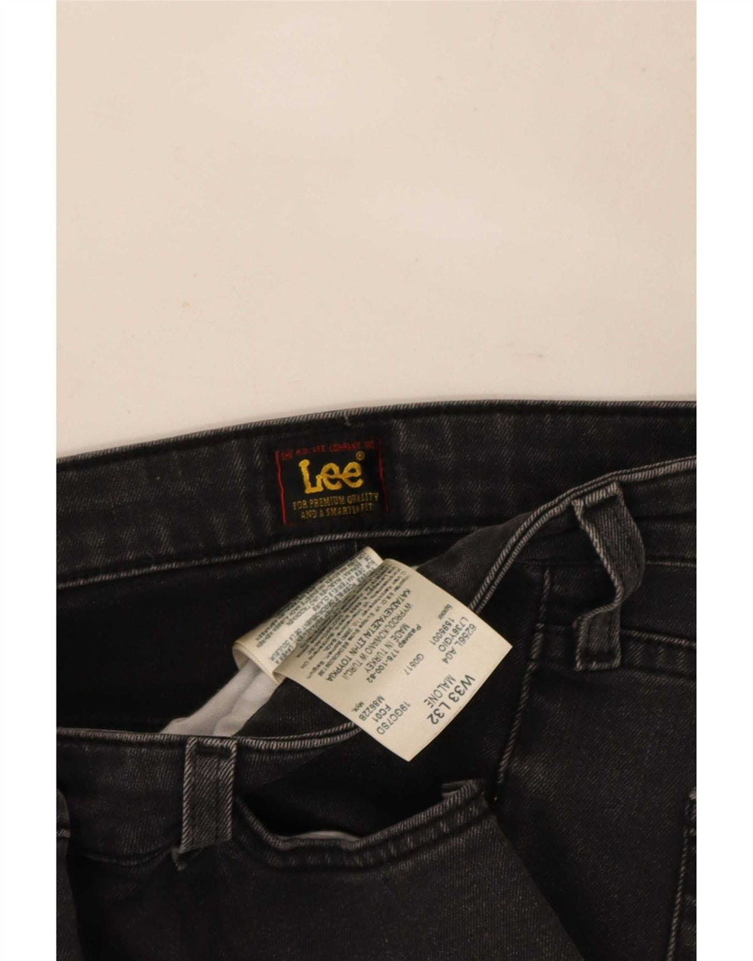 Jeans skinny Lee Malone da donna W33 L32 cotone nero