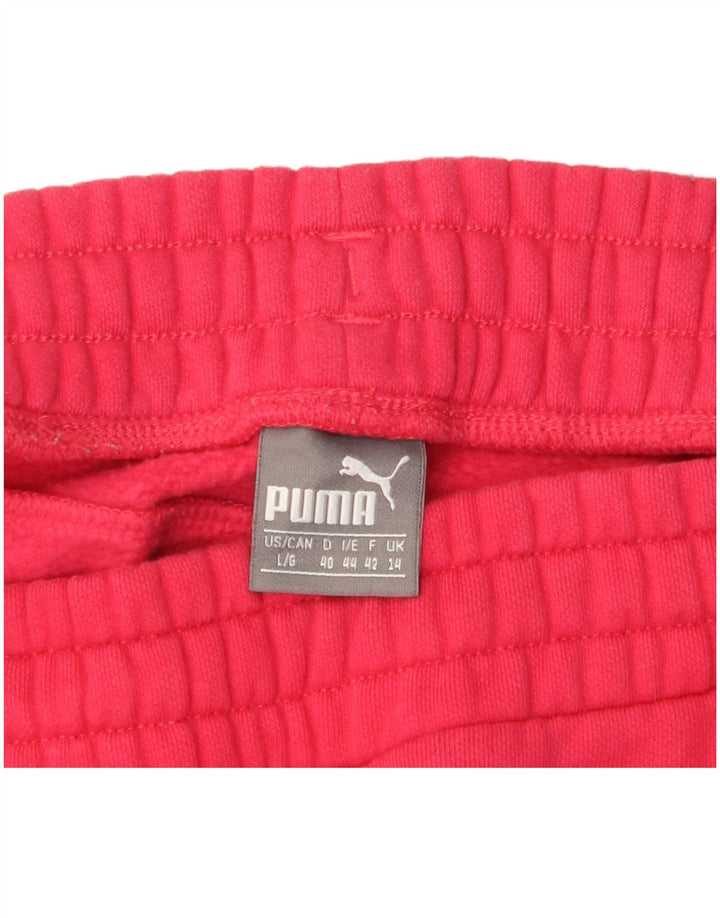 Pantaloni della tuta da donna PUMA UK 14 Large Rosa