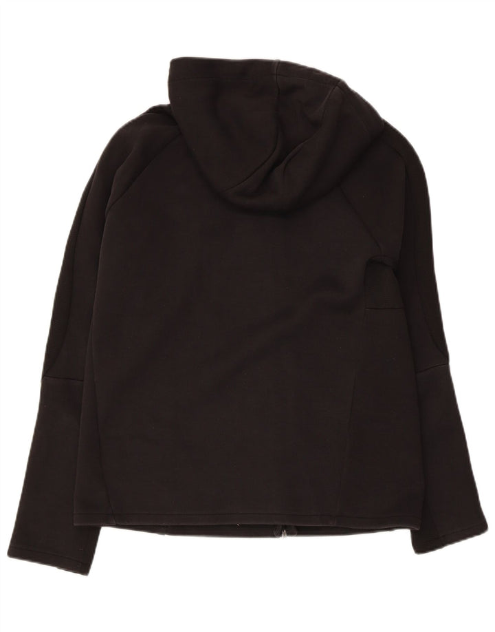 Felpa con cappuccio e zip da donna PUMA UK 10 Small Nero Poliestere