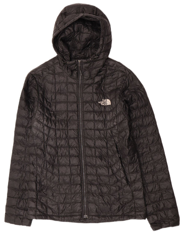 Giacca imbottita con cappuccio da donna The North Face UK 14 nylon nero medio