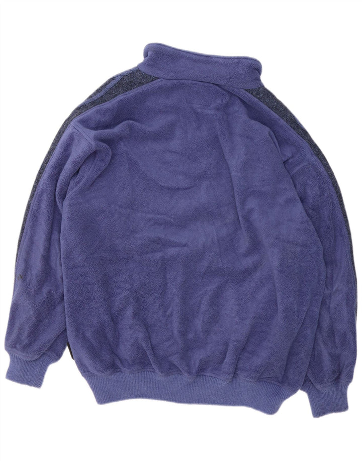 Giacca in pile da uomo Silvy UK 44 2XL Viola