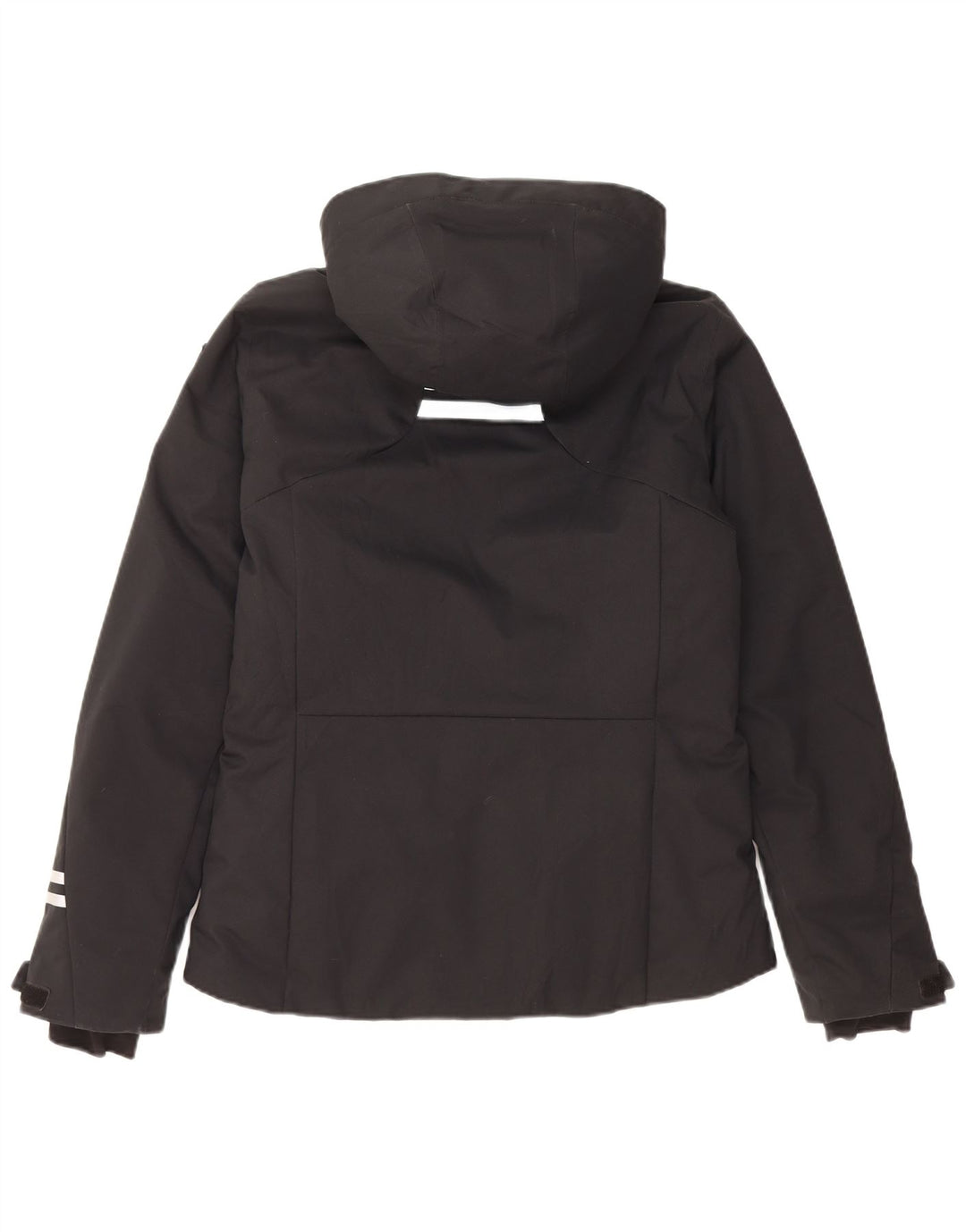 Giacca impermeabile con cappuccio da donna Rossignol UK 14 grande poliestere nero