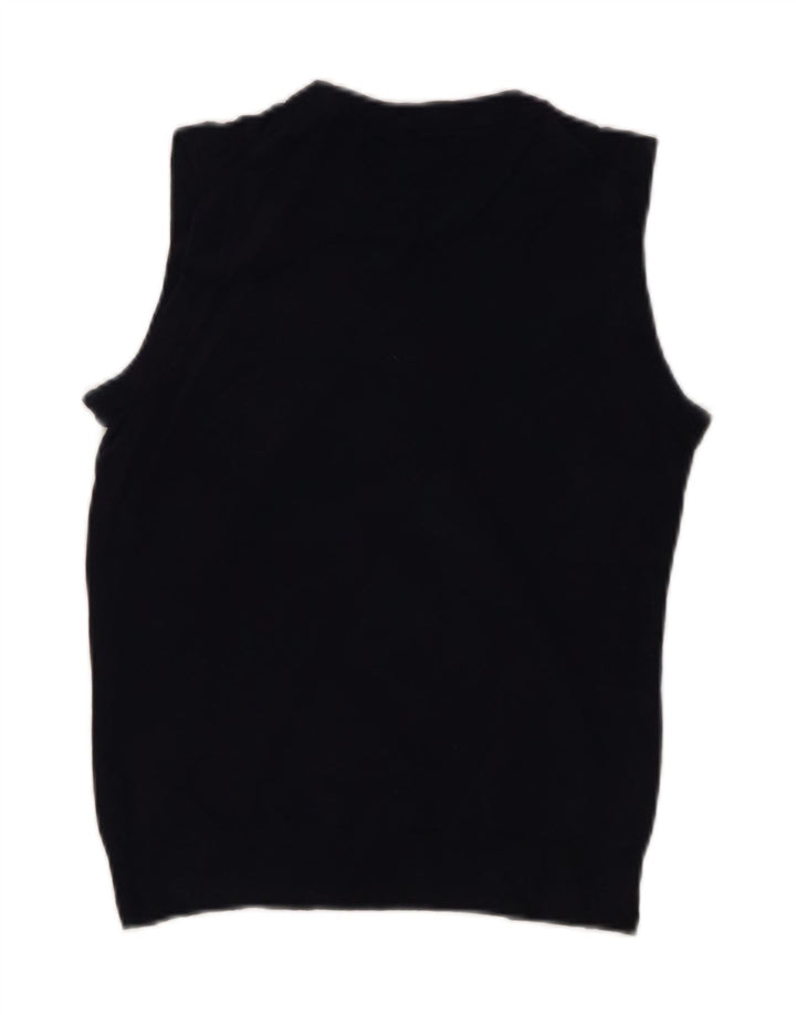 Canottiera da donna J. Crew UK 8 piccola in cotone blu navy