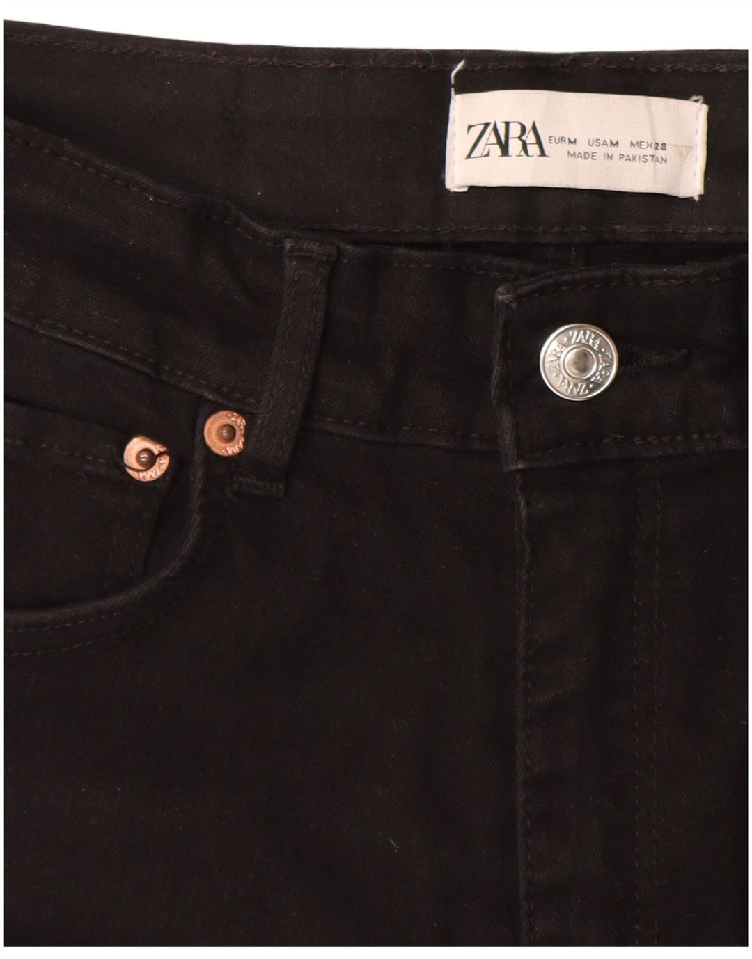 Jeans skinny da donna Zara medi W28 L28 neri