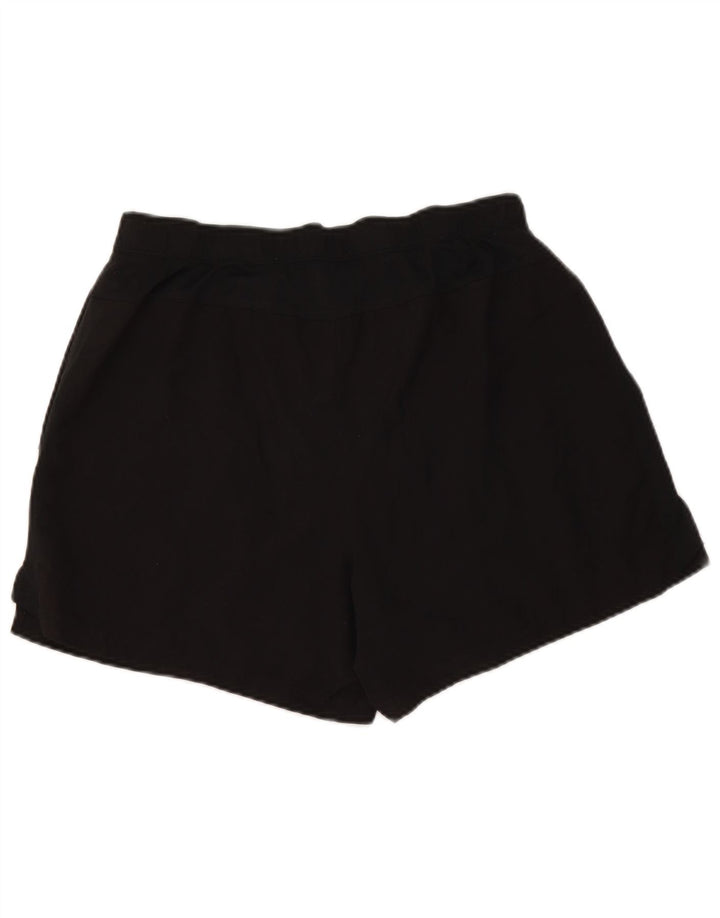 Pantaloncini sportivi Nike da donna UK 14 grandi neri in poliestere