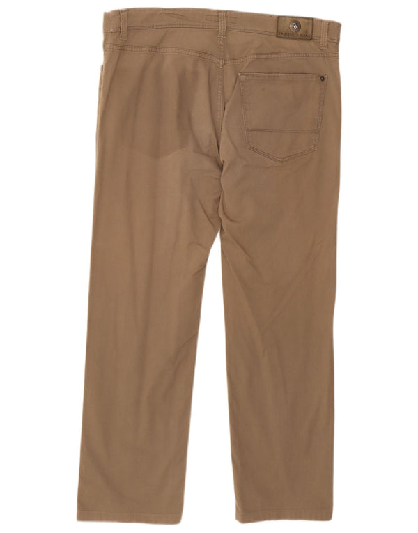 Pantaloni Casual Dritti Uomo Trussardi W34 L27 Beige