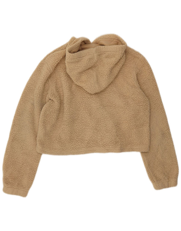 Maglione in pile grafico da donna FILA UK 16 Large Beige Poliestere