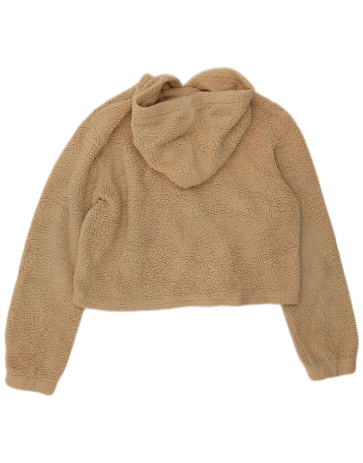 Maglione in pile grafico da donna FILA UK 16 Large Beige Poliestere