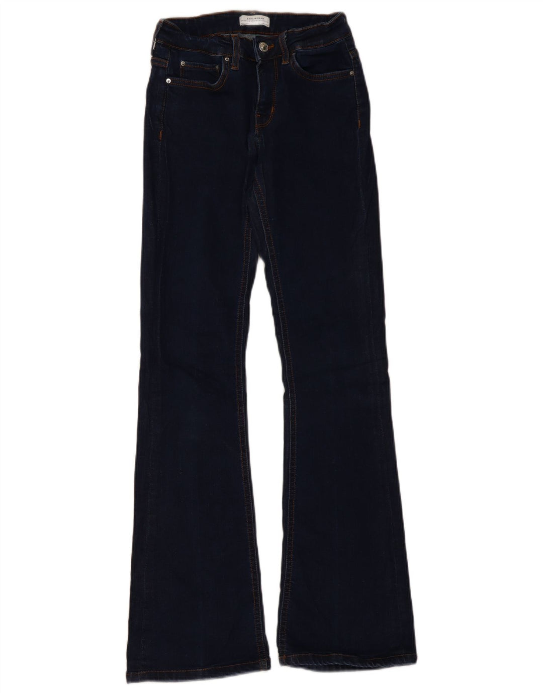 Jeans svasati da donna ZARA EU 34 2XS W24 L31 Blu