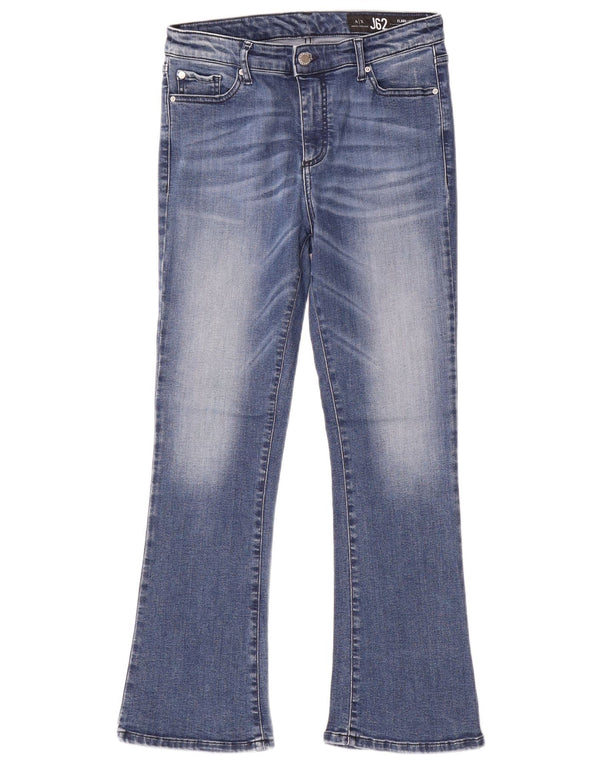 Jeans svasati Capri da donna Armani Exchange W30 L27 cotone blu