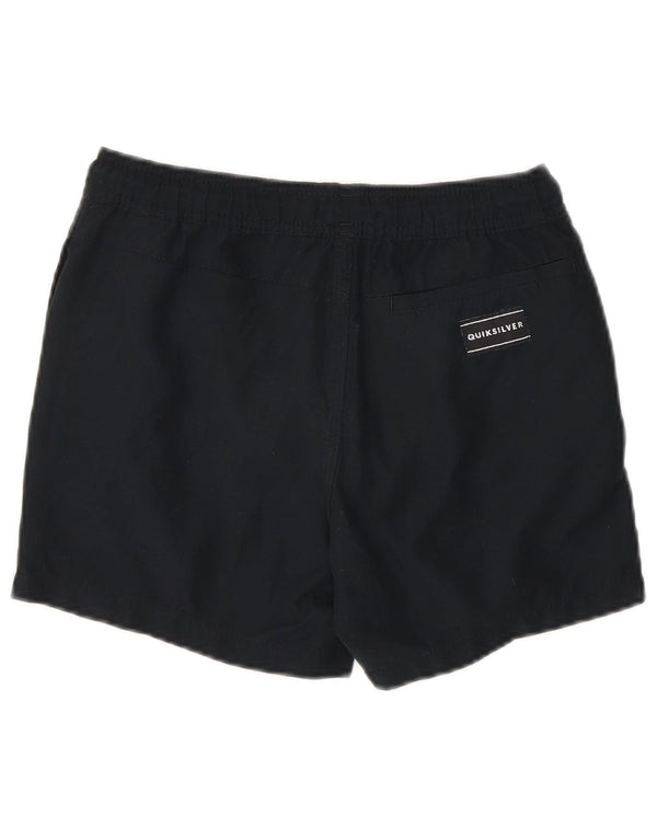 Pantaloncini da bagno Quiksilver per ragazzi 11-12 anni medio poliestere nero
