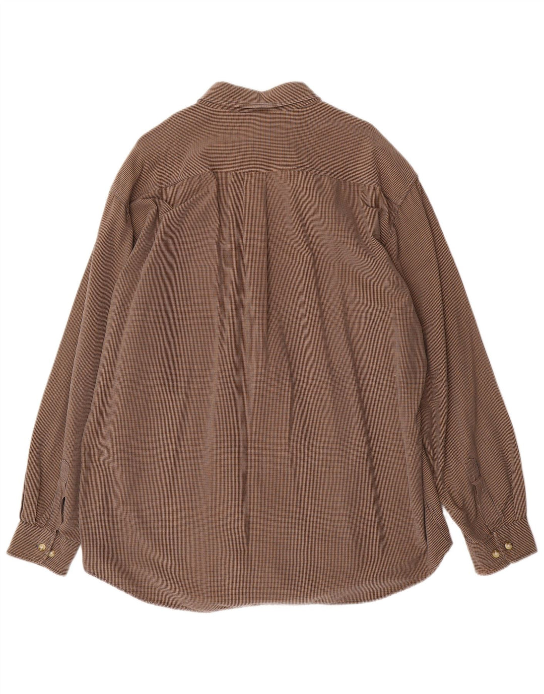 Camicia da uomo Dockers XL in cotone a quadri marrone