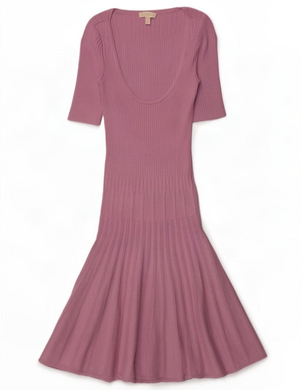 Guess Abito maglione a maniche corte da donna UK 6 XS Viola
