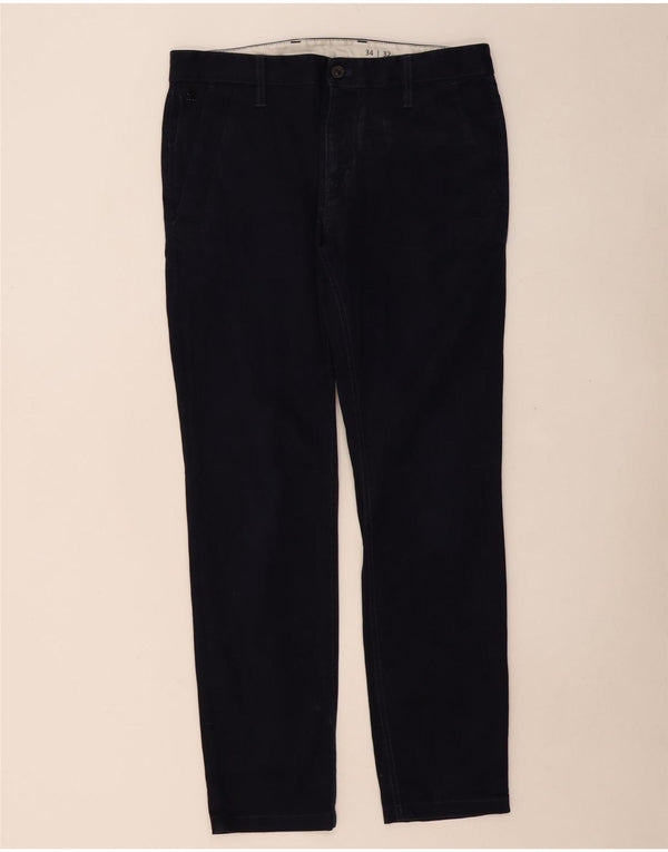 Pantaloni chino slim da uomo G-STAR W34 L32 cotone blu navy