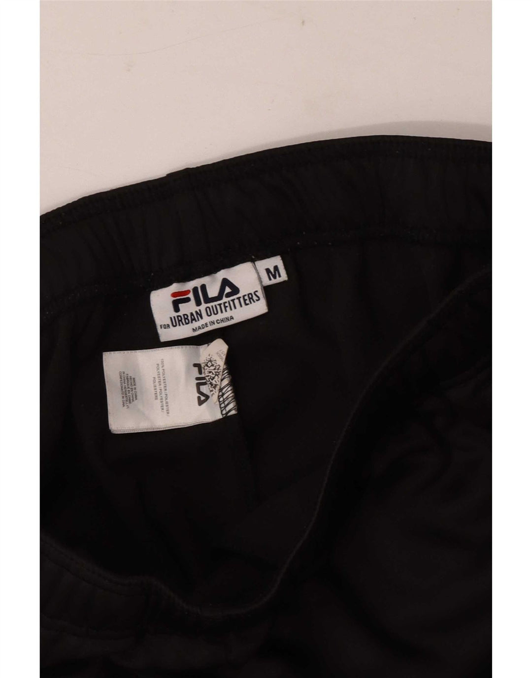 Pantaloni da tuta da donna Fila UK 12 Medium Nero Poliestere