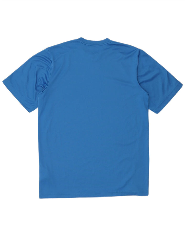 T-shirt da uomo ADIDAS Top blu medio in poliestere