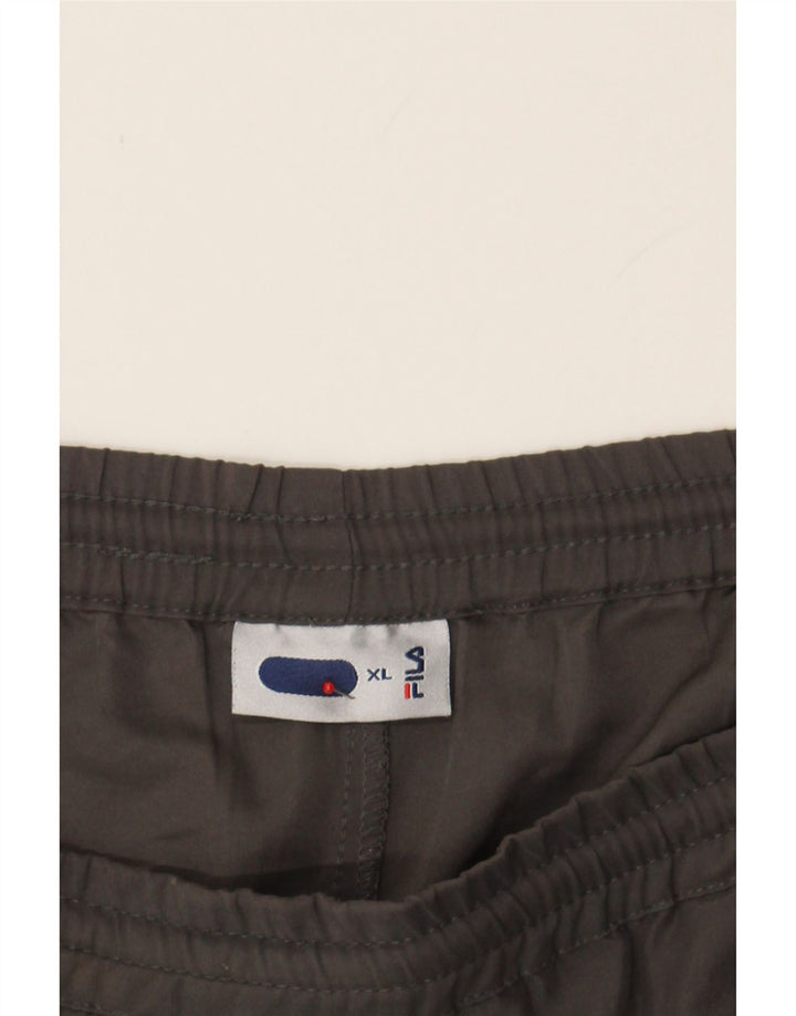 FILA Mens Sport Shorts XL Grey Polyester Vintage Fila and Second-Hand Fila from Messina Hembry 
