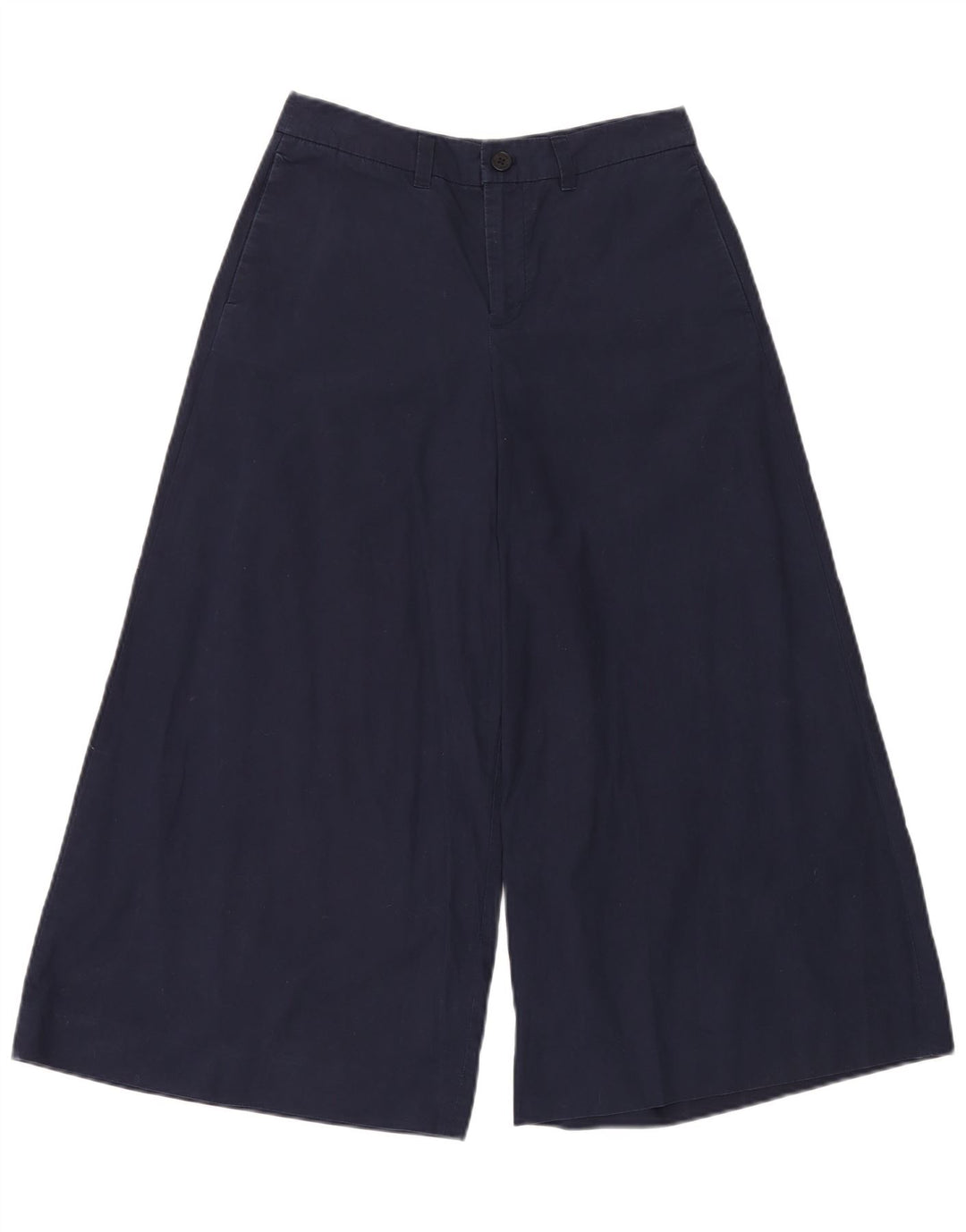 Pantaloni corti da donna a gamba larga RALPH LAUREN US 2 XS W28 L24 Blu navy
