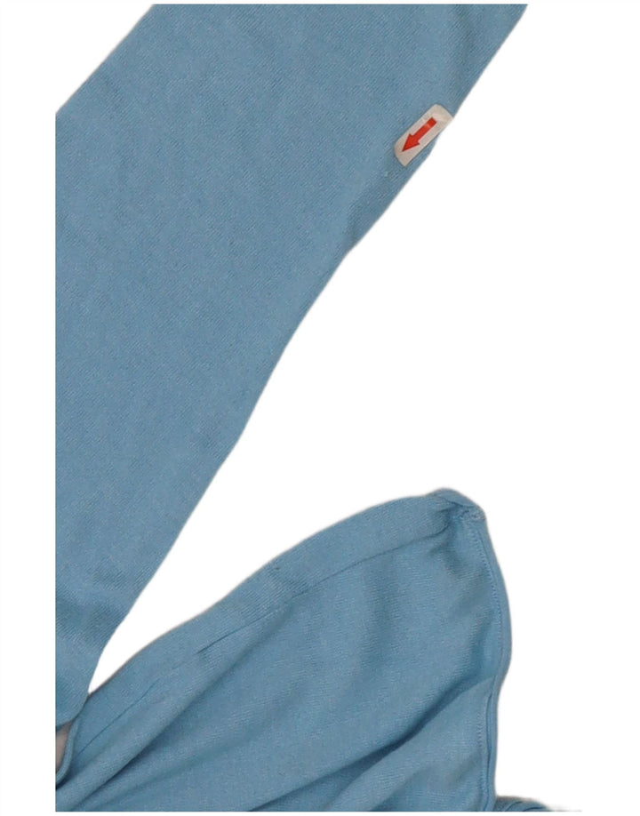Maglione maglione girocollo da uomo Zara grande blu