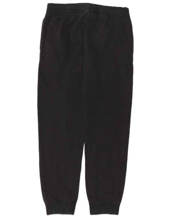 Pantaloni da tuta con grafica Champion da uomo, pantaloni da jogging, grandi, cotone nero
