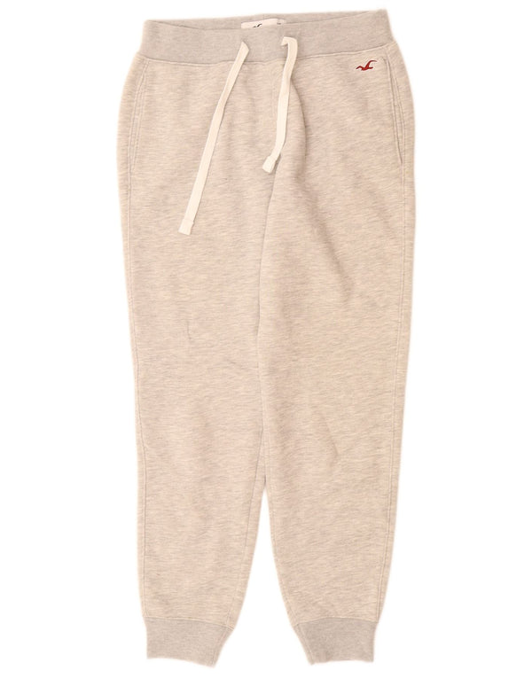 Pantaloni da tuta Hollister California da donna Joggers UK 6 XS Grigio chiazzato
