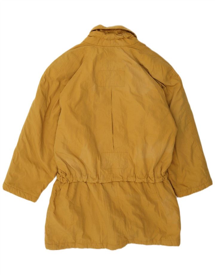 Cappotto giacca a vento da donna Yorn UK 16 grande giallo