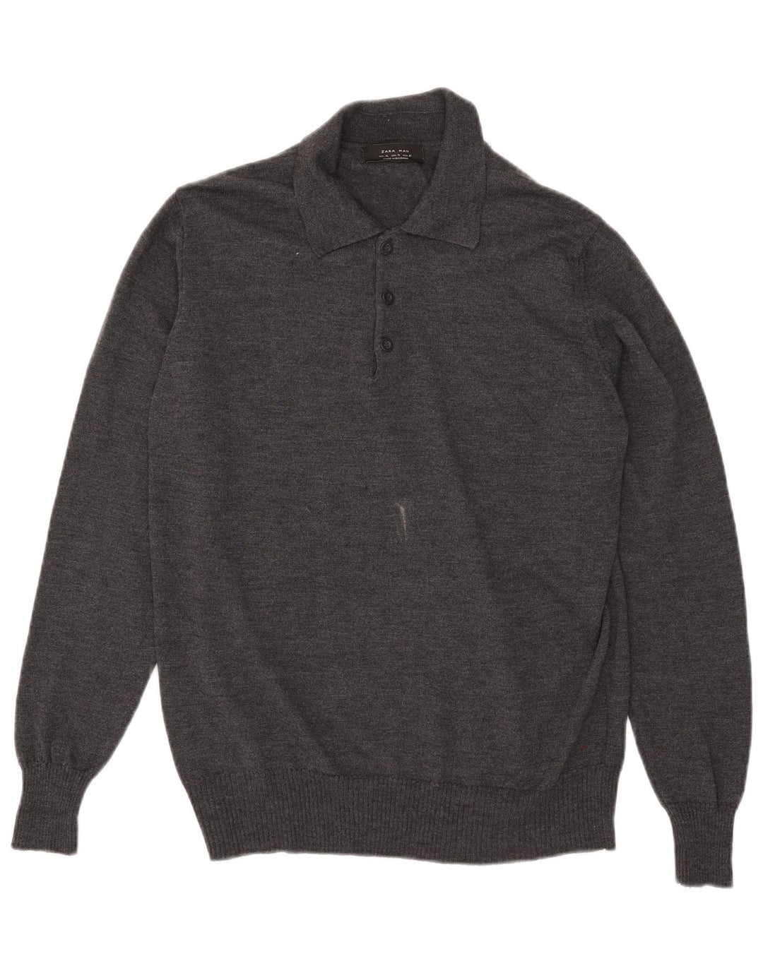 Maglione maglione collo alto da uomo Zara XL grigio