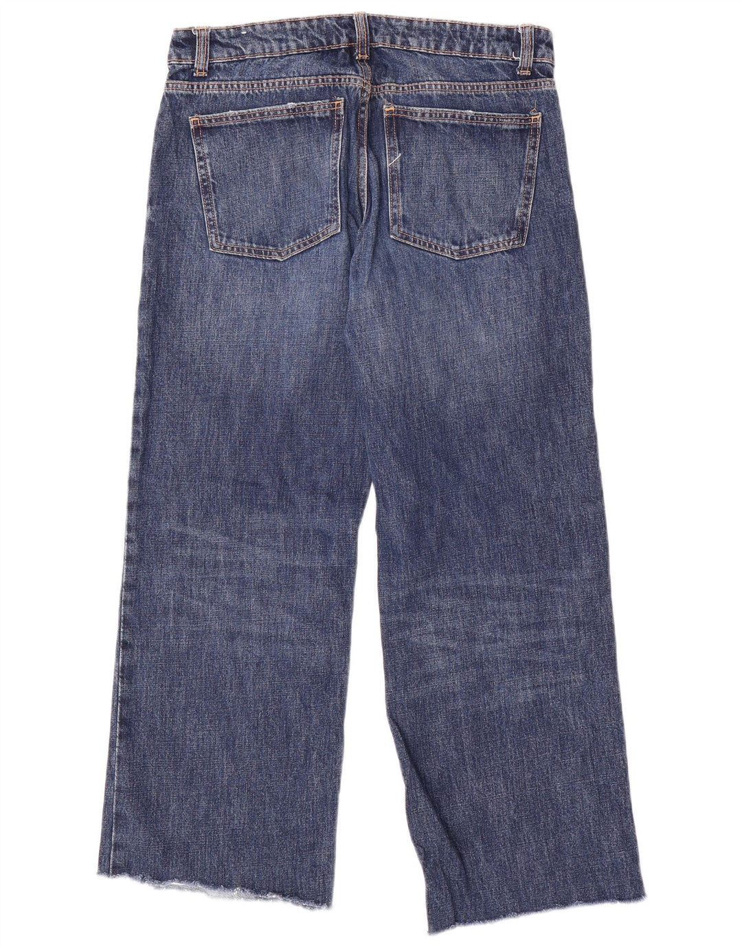 Jeans Zara da donna a gamba larga EU 40 medio W30 L29 cotone blu