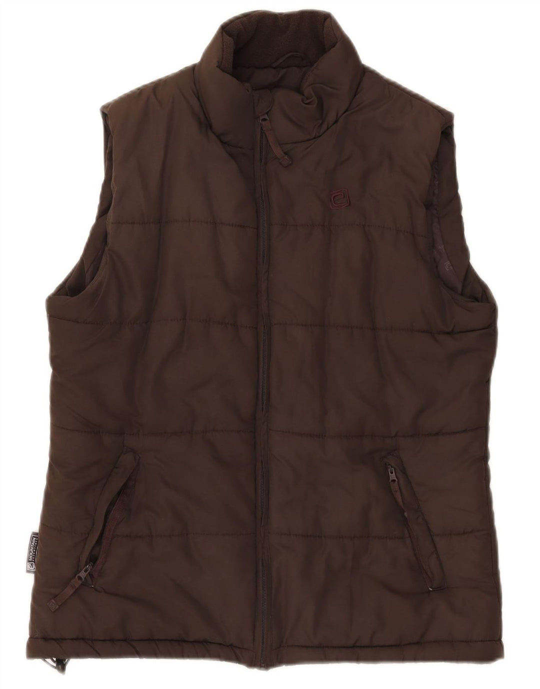 Gilet imbottito da donna Mountain Essentials UK 12 Poliestere marrone medio