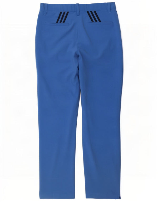 Pantaloni chino slim da uomo Adidas W34 L32 Blu