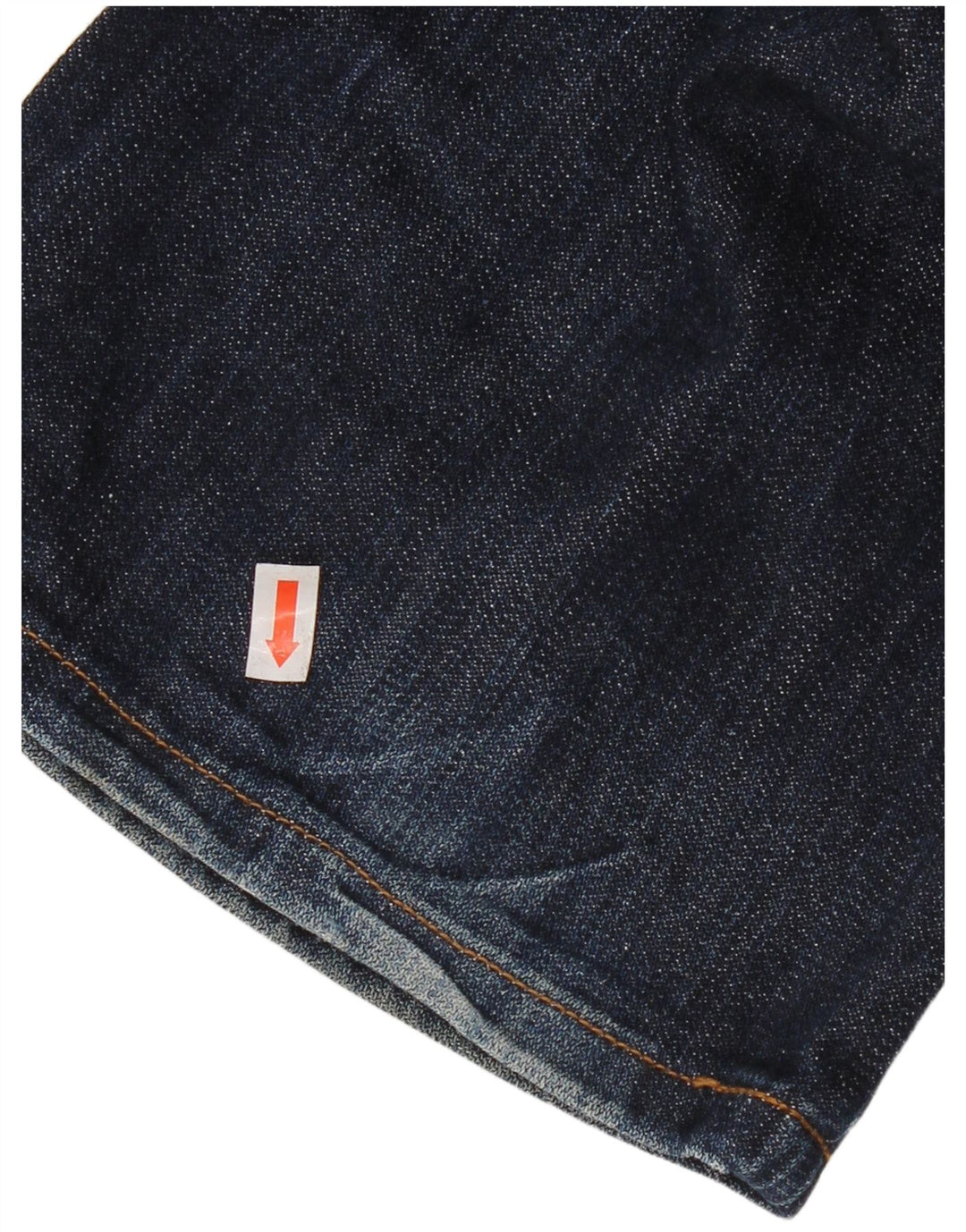 WRANGLER Mens Straight Jeans W34 L32 Blue Cotton