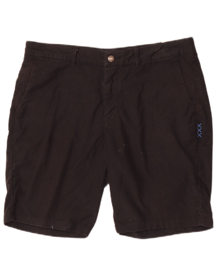Pantaloncini chino da uomo Scotch & Soda W32 grandi in cotone nero