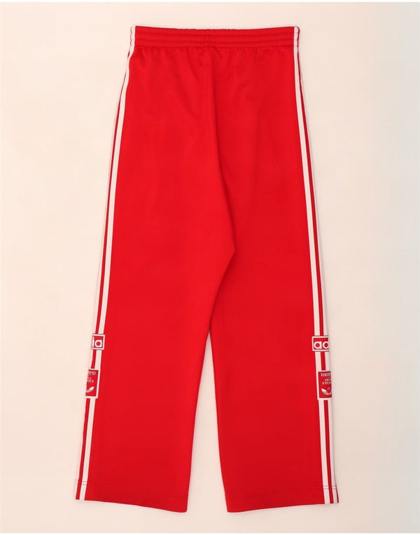 Pantaloni da tuta grafica da uomo Adidas Medium Red Poliestere