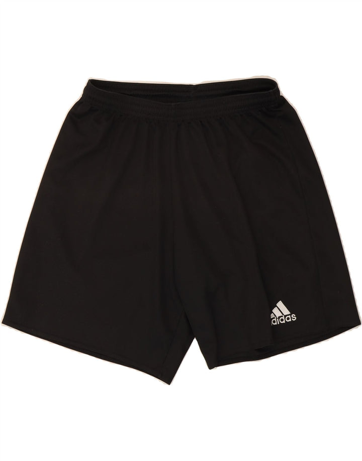 ADIDAS Boys Aeroready Sport Shorts 11-12 Years Medium Black Polyester Vintage Adidas and Second-Hand Adidas from Messina Hembry 
