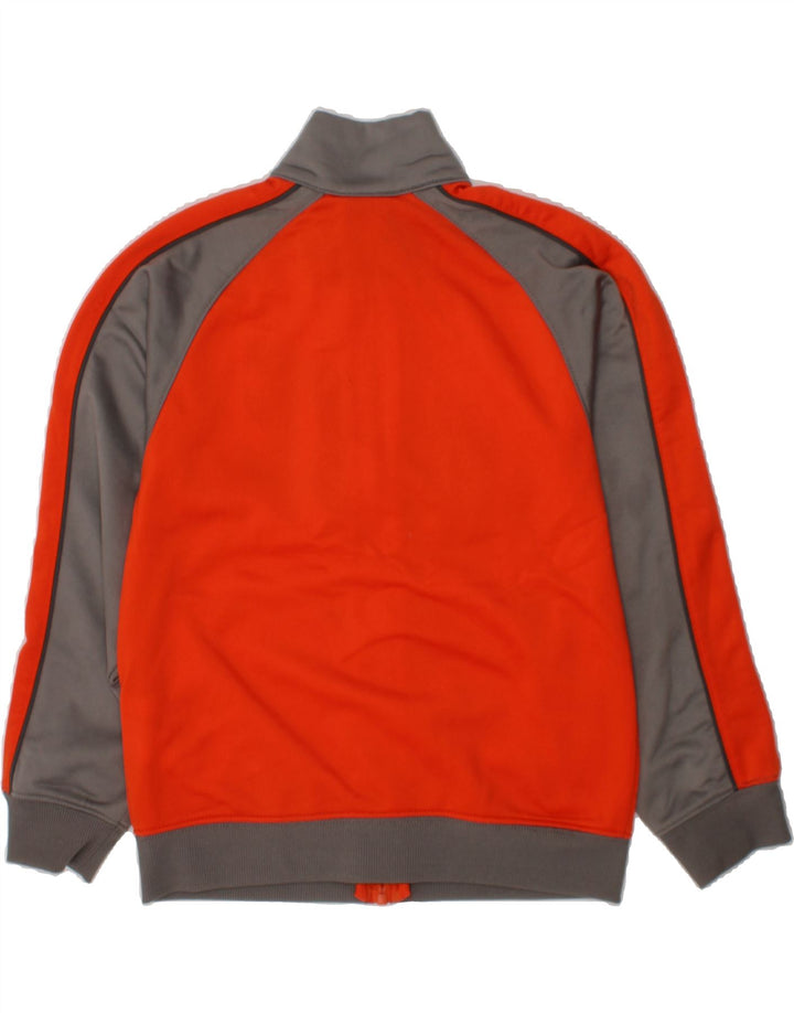 NIKE Boys Graphic Tracksuit Top Jacket 6-7 Years Red Colourblock Polyester Vintage Nike and Second-Hand Nike from Messina Hembry 