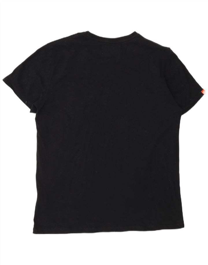 T-shirt da uomo Superdry Top 3XL in cotone nero