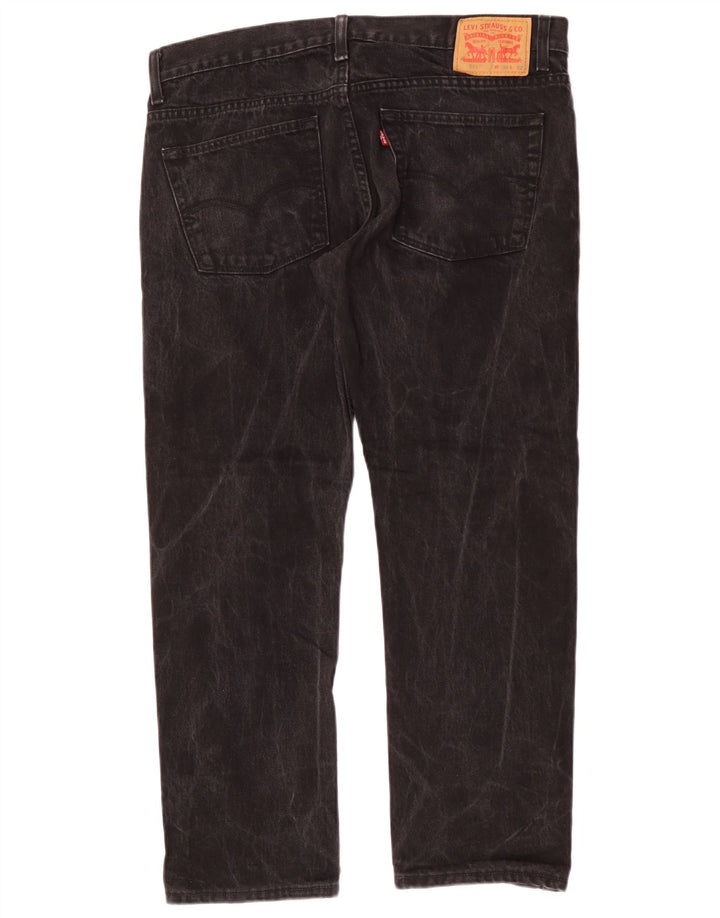 Levi's Uomo 511 Jeans affusolati slim W36 L28 Cotone nero