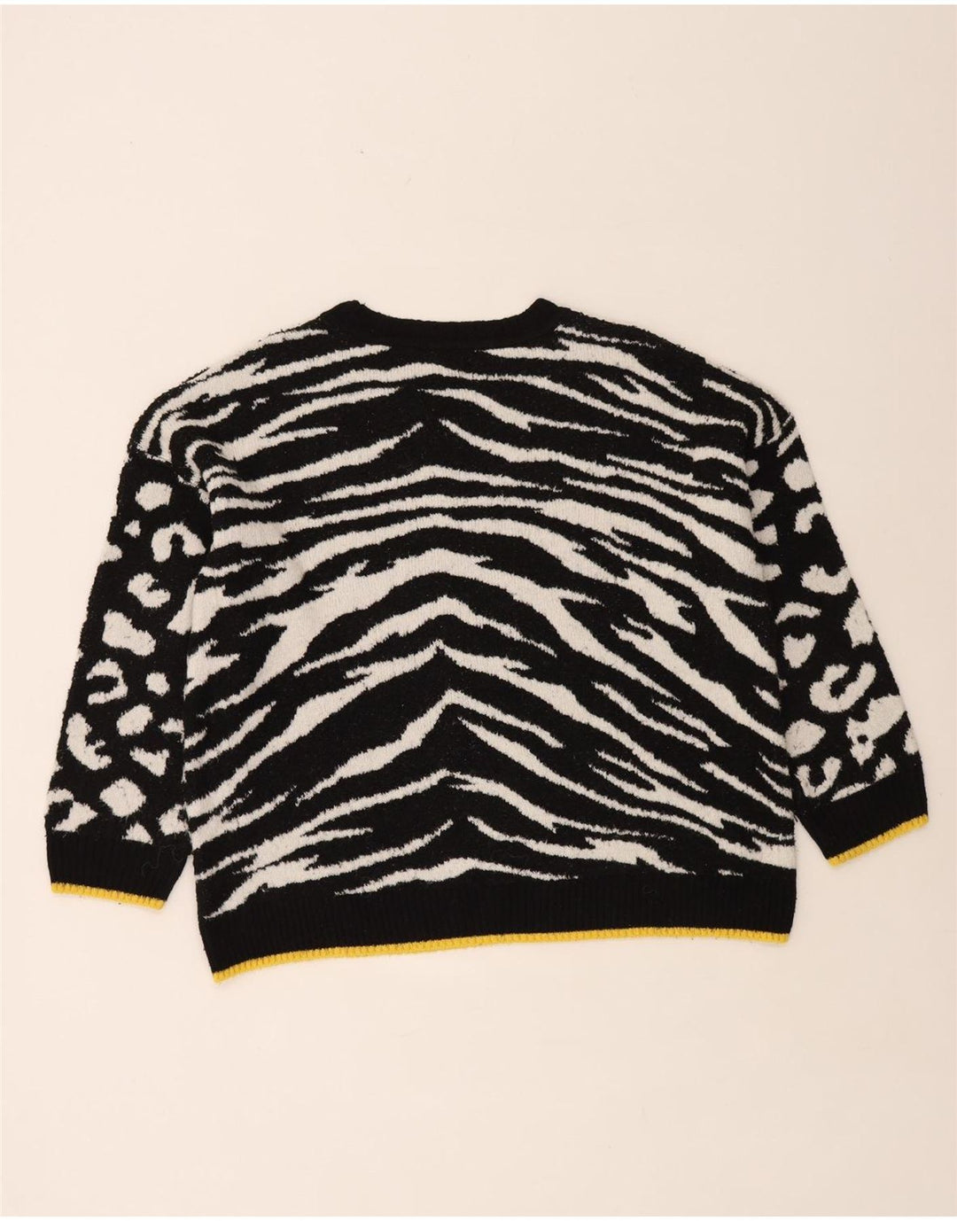 Maglione maglione con scollo a barca da donna Marks & Spencer UK 16 grande nero