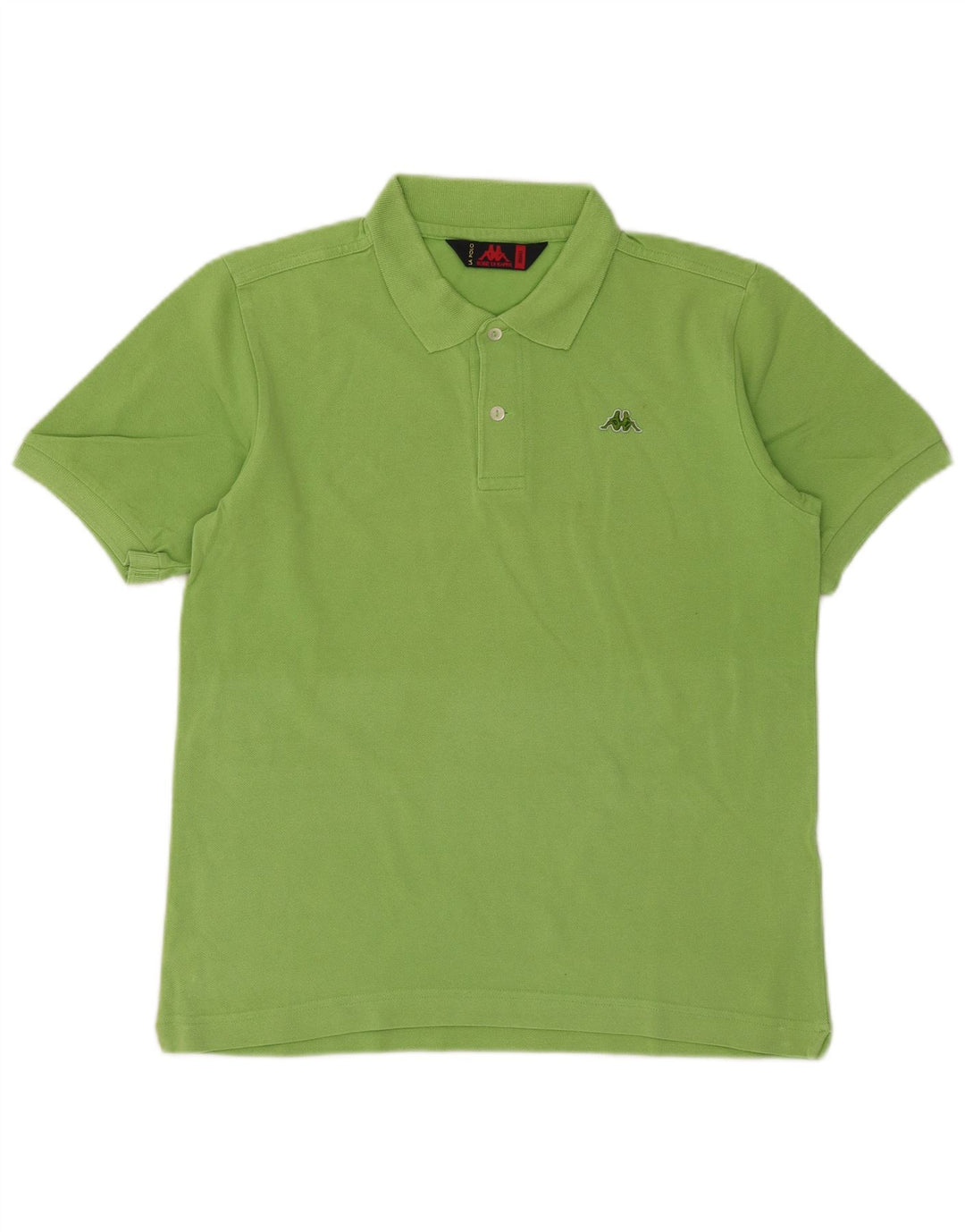 Polo Kappa Uomo Small Verde Cotone