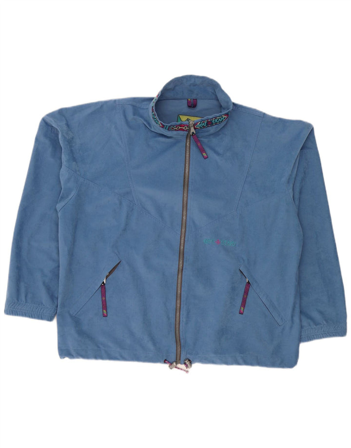 Giacca da uomo in velluto grafico da uomo Great Escapes XL blu poliestere