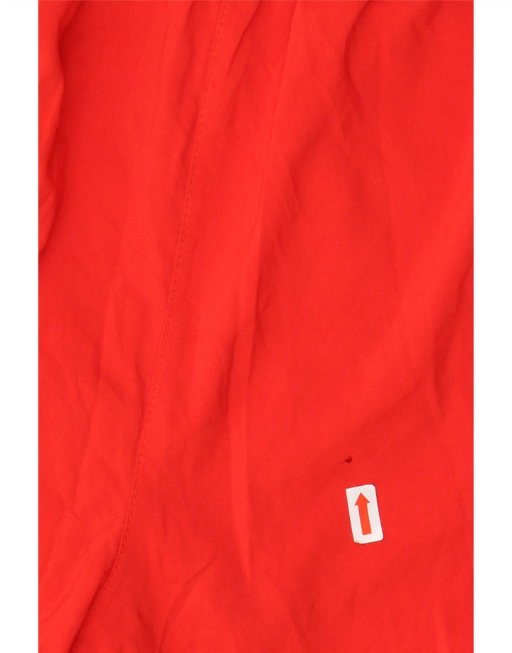 Pantaloncini sportivi da uomo PUMA Large in poliestere color block rosso