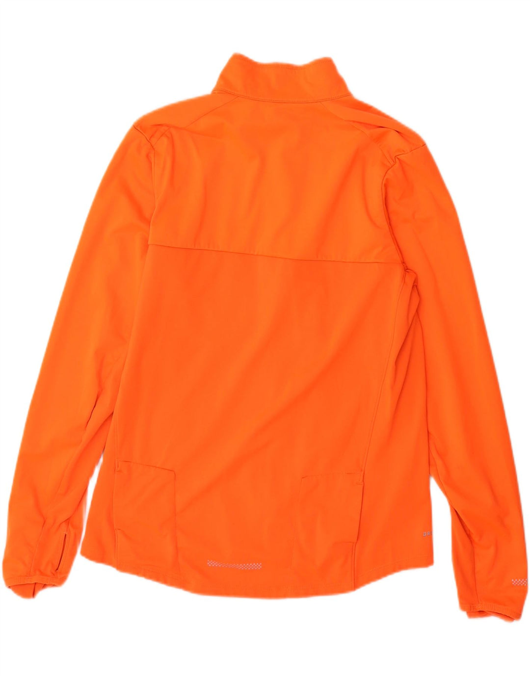 Giacca da tuta Nike Dri Fit da uomo in poliestere arancione medio