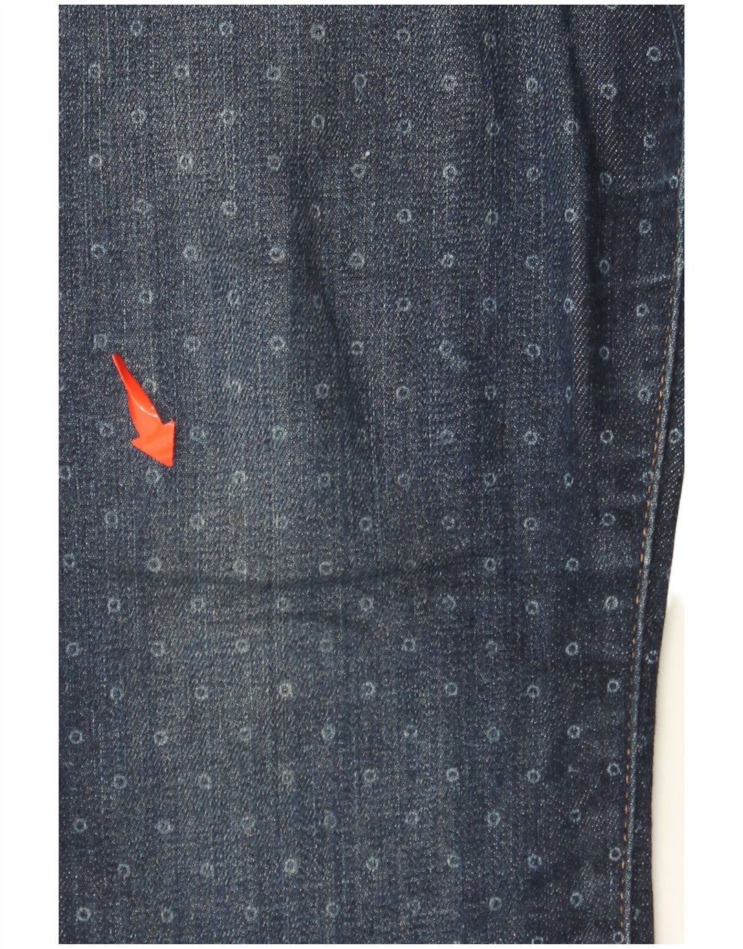 TOMMY HILFIGER Pantaloni casual da donna US 8 Medium W30 L30 Blu maculato