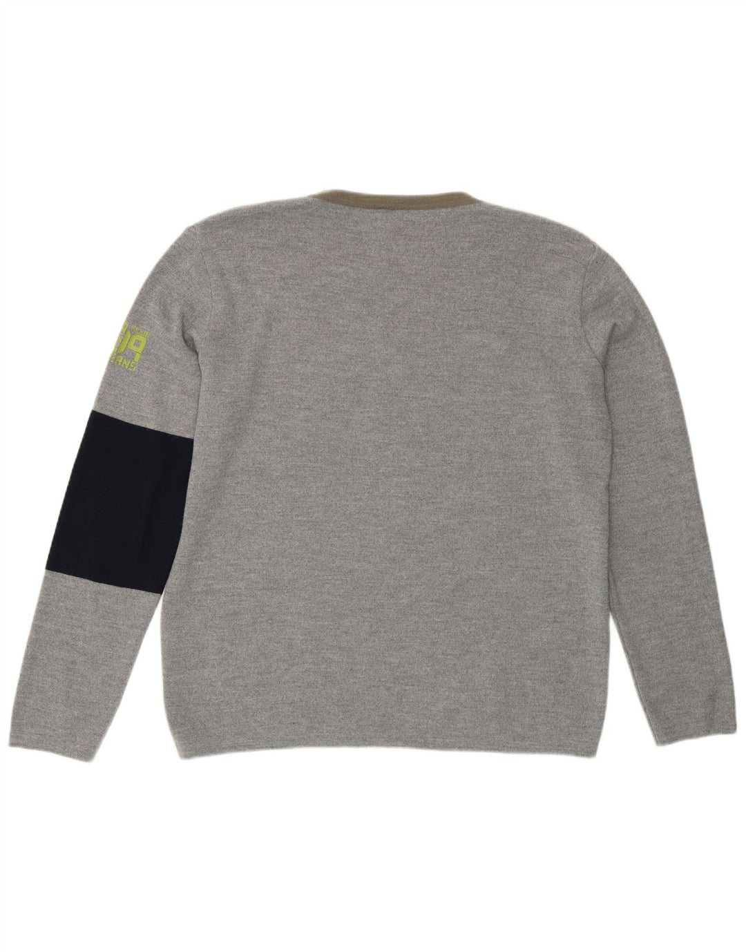 Maglione maglione girocollo da uomo Calvin Klein Jeans XL grigio color block