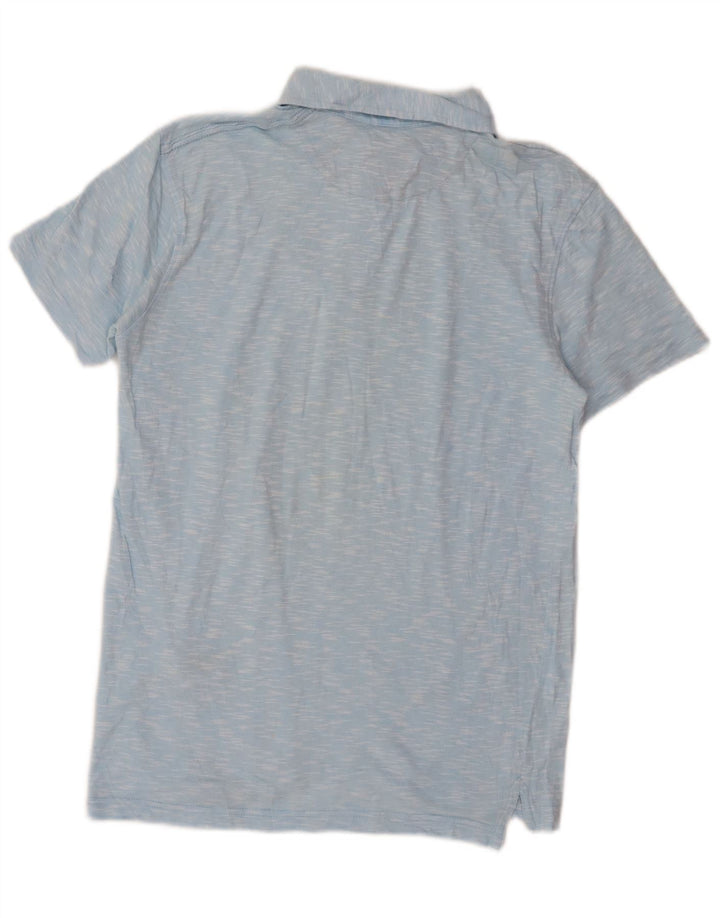 Polo Quiksilver da uomo Modern Fit in cotone chiazzato blu medio