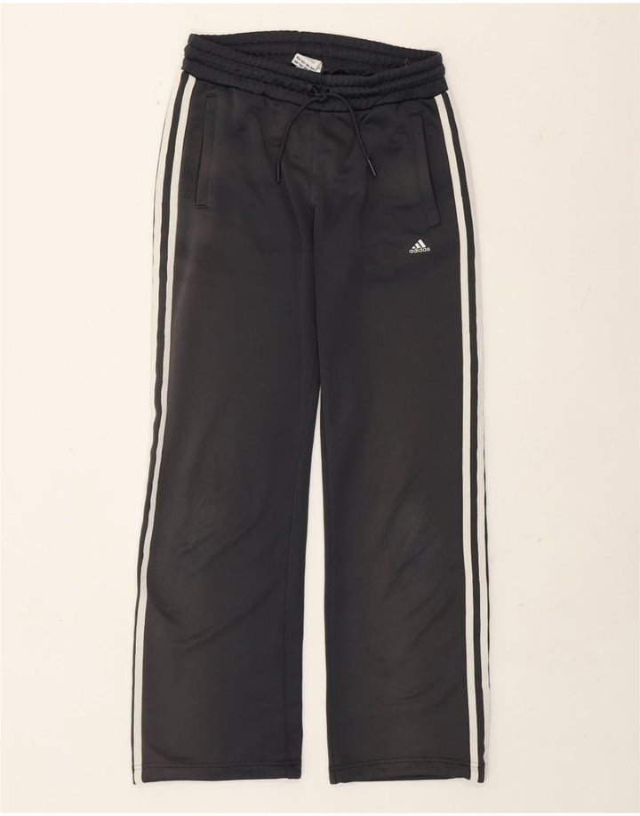 Pantaloni della tuta da donna Adidas UK 10 Small Grigio Poliestere