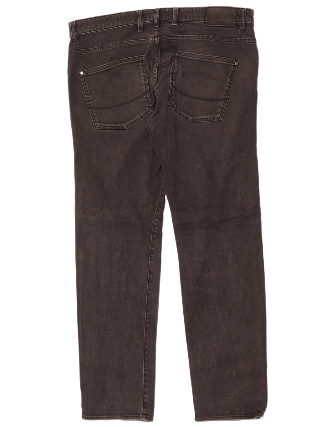 Jeans dritti da uomo Ted Baker W36 L30 neri
