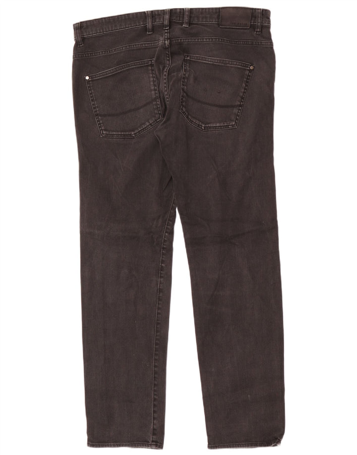 Jeans dritti da uomo Ted Baker W36 L30 neri